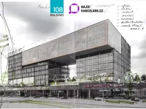 Pronájem kanceláře, Brno, Škrobárenská, 5600 m2