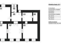 Pronájem bytu 3+1, Brno - Staré Brno, Nové sady, 130 m2