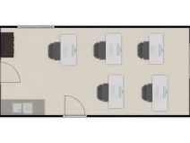 Pronájem kanceláře, Brno - Židenice, Kosmákova, 38 m2