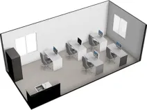 Pronájem kanceláře, Brno, Kosmákova, 38 m2