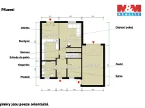 Prodej rodinného domu, Osek, 146 m2