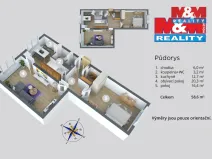 Prodej bytu 2+1, Ústí nad Labem - Střekov, Novoveská, 60 m2