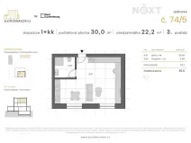 Prodej bytu 1+1, Praha - Sedlec, Suchdolská, 27 m2