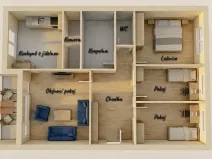 Prodej bytu 4+1, Brno, Blatnická, 84 m2