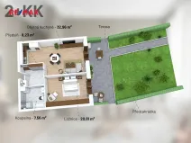 Prodej bytu 2+kk, Třeština, 70 m2