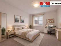 Prodej bytu 1+1, Liběšice, 37 m2