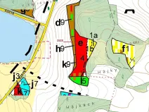 Dražba lesa, Hradiště, 645 m2