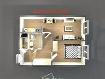 Pronájem bytu 2+kk, Praha - Horní Měcholupy, Boloňská, 43 m2