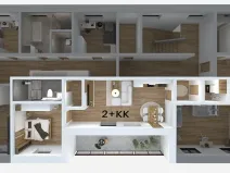 Prodej bytu 2+kk, Litvínov, Horská, 54 m2