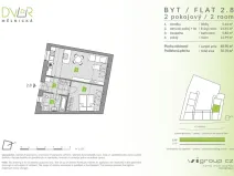 Prodej bytu 2+kk, Brandýs nad Labem-Stará Boleslav - Stará Boleslav, Mělnická, 49 m2