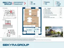 Prodej bytu 1+kk, Praha, 37 m2