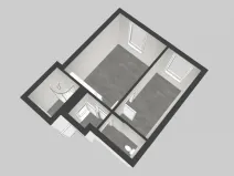 Pronájem bytu 2+kk, Náchod, Tyršova, 30 m2