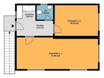 Pronájem kanceláře, Chlumec, U Dálnice, 42 m2