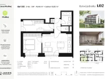 Prodej bytu 3+kk, Předboj, Ke Tvrzi, 49 m2