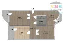 Prodej bytu 3+1, Olomouc, Handkeho, 92 m2