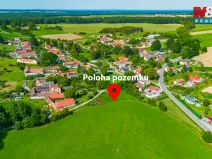 Prodej pozemku pro bydlení, Borovany - Vrcov, 1653 m2