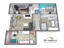 Prodej bytu 4+1, Teplice, Habrová, 95 m2