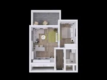 Pronájem bytu 2+kk, Olomouc, Topolová, 52 m2