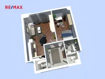 Prodej bytu 2+1, Praha - Krč, Pacovská, 48 m2