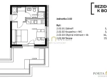 Prodej bytu 1+kk, Praha - Vršovice, K Botiči, 25 m2