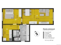 Prodej bytu 2+1, Praha - Vokovice, Kamerunská, 57 m2