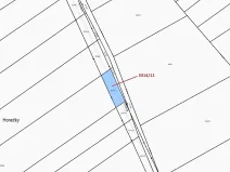 Dražba pozemku, Březník, 488 m2