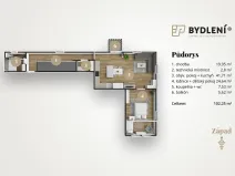 Prodej bytu 2+1, Teplice, Masarykova třída, 96 m2