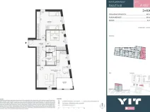Prodej bytu 3+kk, Praha - Hlubočepy, Wassermannova, 80 m2