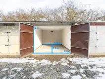 Pronájem garáže, Olomouc, 17 m2