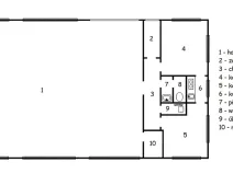 Pronájem skladu, Dobříš, Na Chmelnici, 189 m2