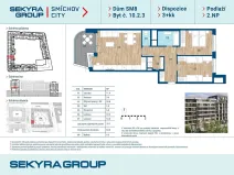 Prodej bytu 3+kk, Praha, 80 m2