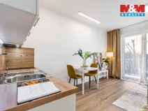 Pronájem bytu 1+kk, Kladno - Dubí, Ke křížku, 28 m2