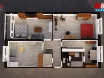 Prodej bytu 3+1, Jablonec nad Nisou, Sadová, 74 m2