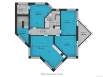 Pronájem bytu 4+kk, Jevany, Aldašínská, 148 m2