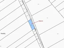 Dražba pozemku, Březník, 488 m2