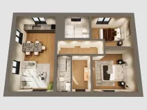 Prodej domu na klíč, Chocenice, 63 m2