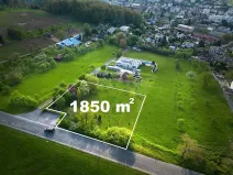 Prodej pozemku pro bydlení, Luhačovice, 1850 m2
