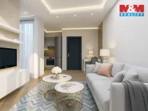 Prodej bytu 1+kk, Kralupy nad Vltavou, 42 m2