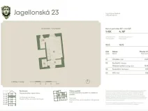 Prodej bytu 2+kk, Praha - Žižkov, Jagellonská, 60 m2