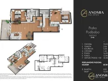 Prodej bytu 3+kk, Praha - Dejvice, Heinemannova, 101 m2