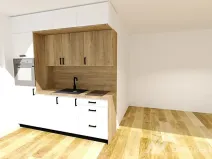 Pronájem bytu 1+kk, Zlín, Kúty, 29 m2