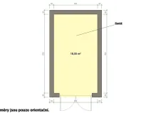 Prodej garáže, Aš, Wolkerova, 18 m2