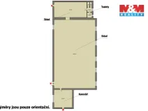 Pronájem skladu, Plzeň - Severní Předměstí, Karlovarská, 427 m2