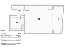Pronájem bytu 1+kk, Praha - Žižkov, Olgy Havlové, 32 m2
