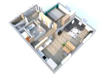 Pronájem bytu 2+kk, Horní Ředice, 63 m2