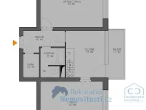 Prodej bytu 2+1, Teplice, Jaselská, 53 m2