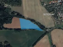 Prodej podílu pole, Blatno, 9354 m2