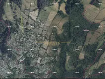 Prodej podílu pozemku, Železný Brod, 406 m2