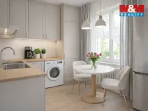 Prodej bytu 1+1, Praha - Letňany, Rýmařovská, 35 m2