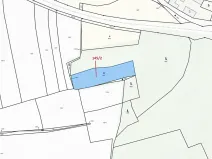 Dražba pozemku, Nerestce, 2436 m2